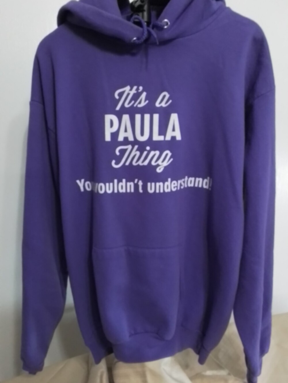 Port and Company Purple "It's a Paula Thing" Hoodie